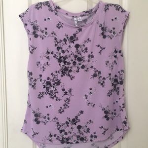 NWOT Elle Floral Blouse